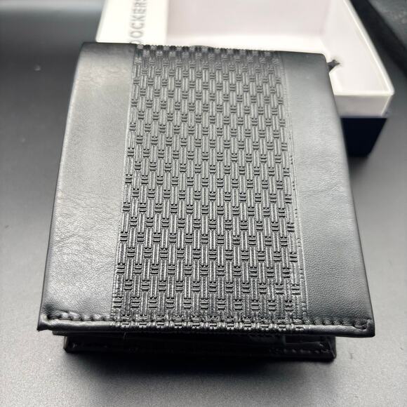 Dockers Men’s Leather Bifold Wallet 31DP220058 Black Color NIB - Picture 10 of 17